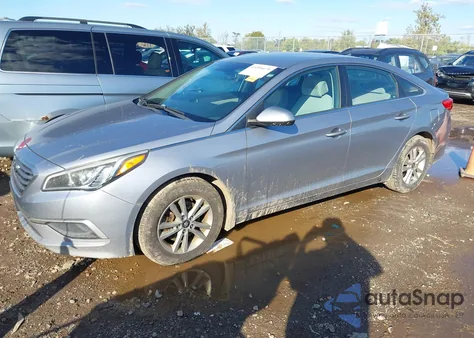 2017 Hyundai Sonata Se z USA, uszkodzony, nr VIN 5NPE24AF2HH450855